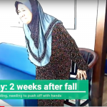 Knee pain progress video 2018