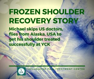 Frozen Shoulder Michael YCK Cover Photo